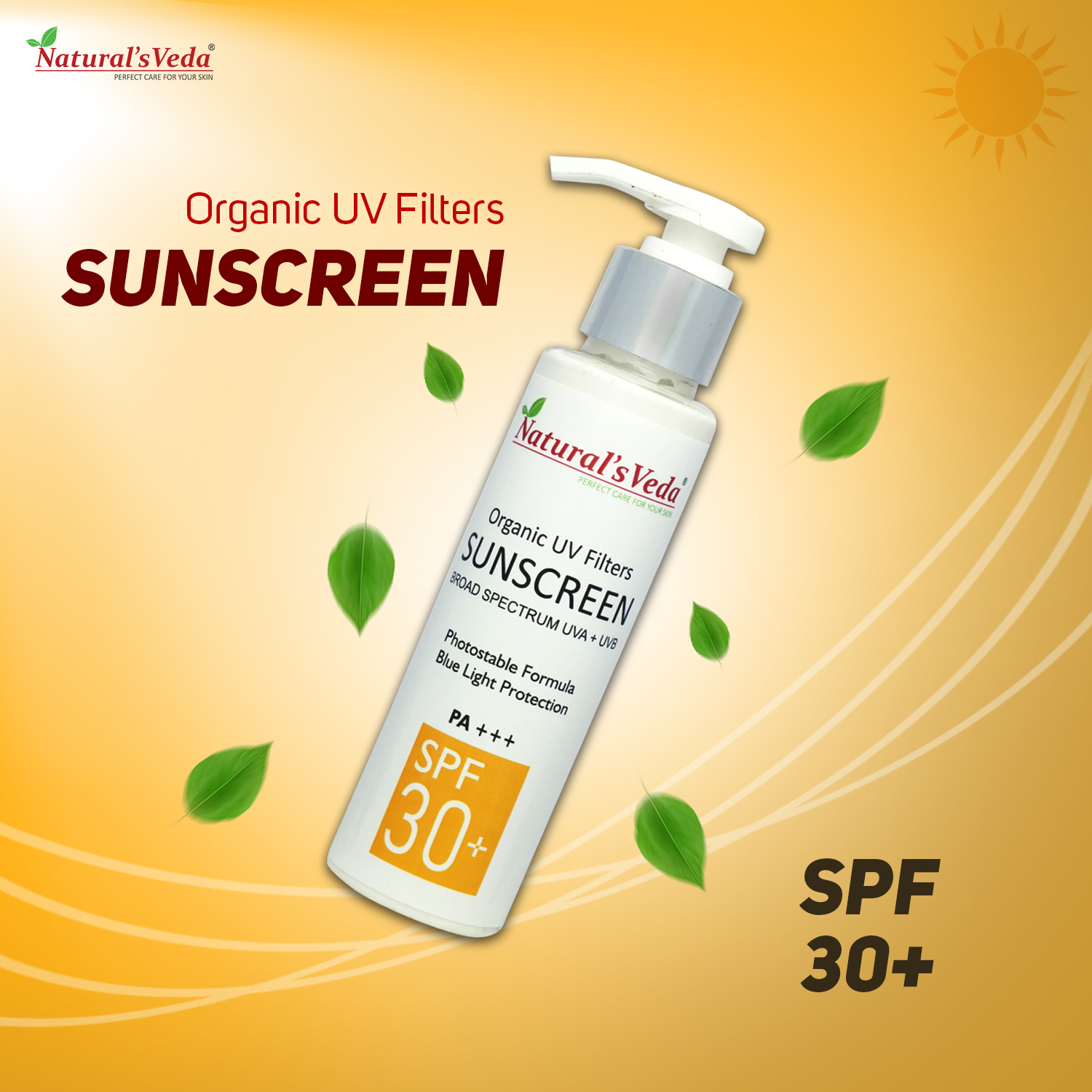 Organic UV Filters Sunscreen